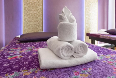 Raum für Aromaölmassage